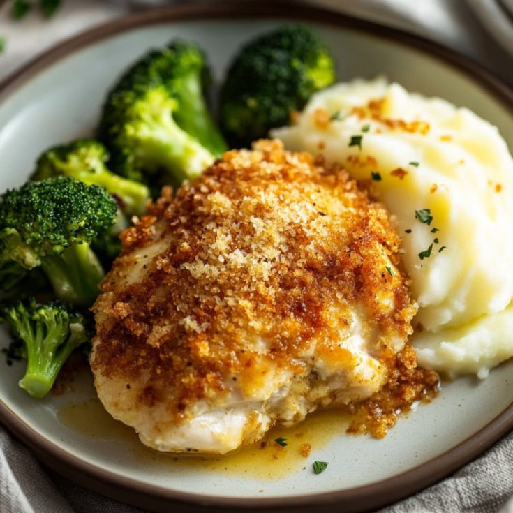 Copycat Longhorn Parmesan Crusted Chicken