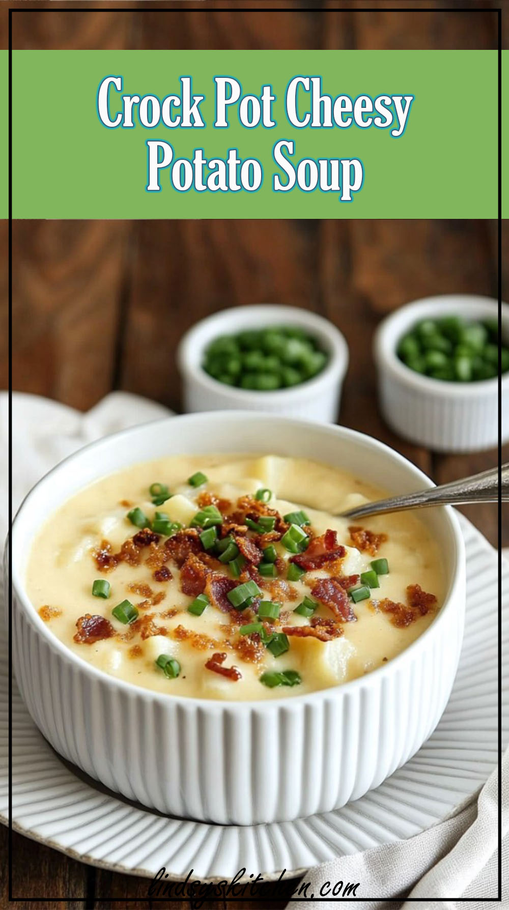 Crock Pot Cheesy Potato Soup