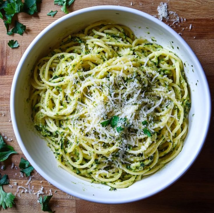 Zucchini Butter Spaghetti
