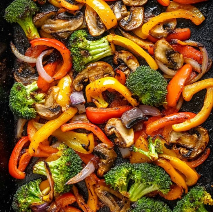 Easy Fajita Vegetables