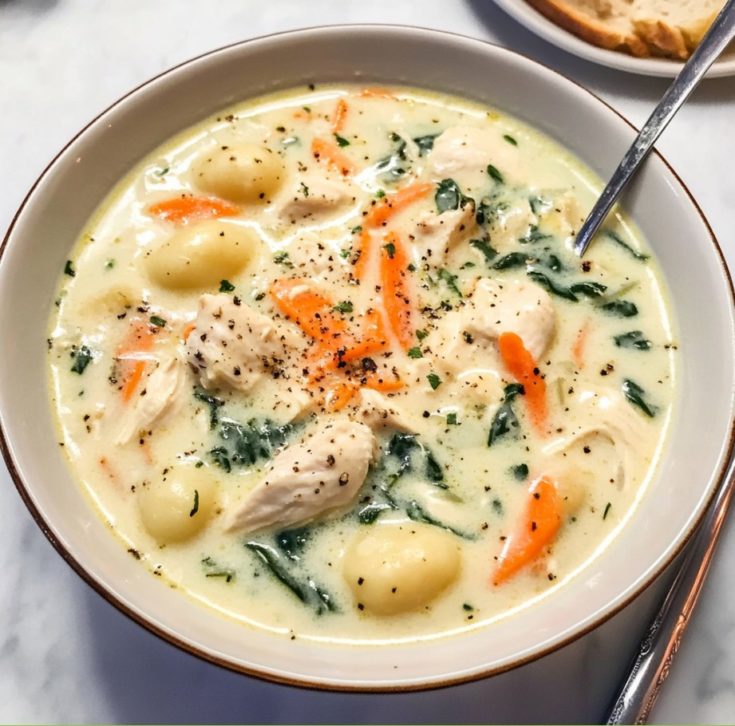 Olive Garden Chicken Gnocchi Soup