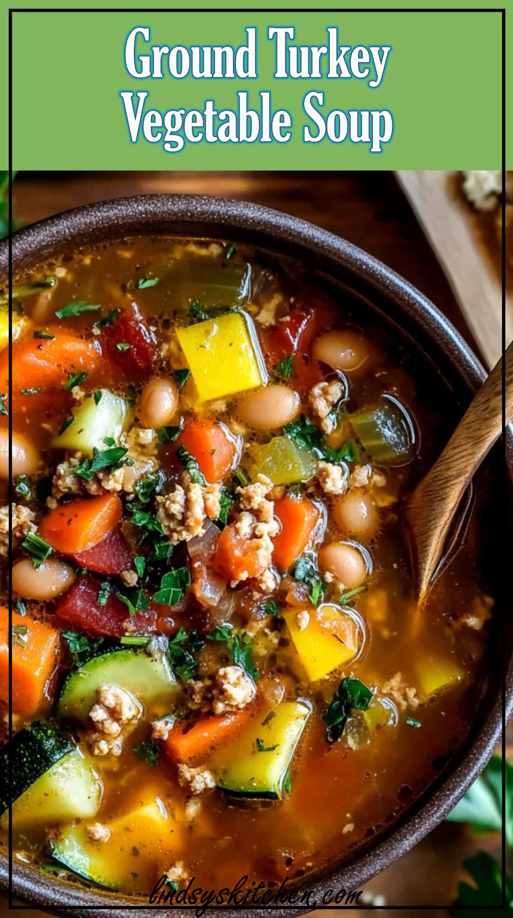 Ground Turkey Vegetable Soup