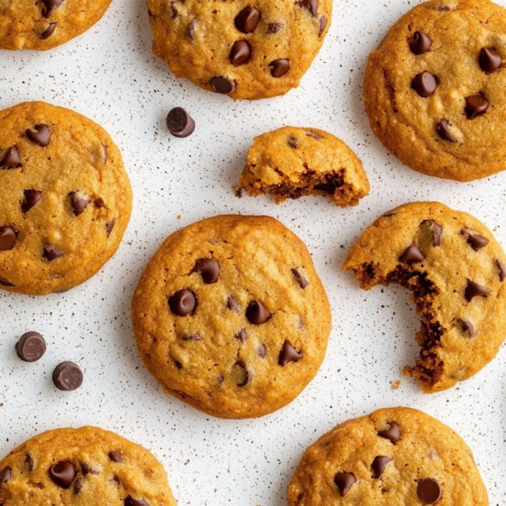 Pumpkin Chocolate Chip Cookies