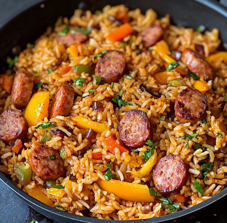 Sausage and Rice Skillet