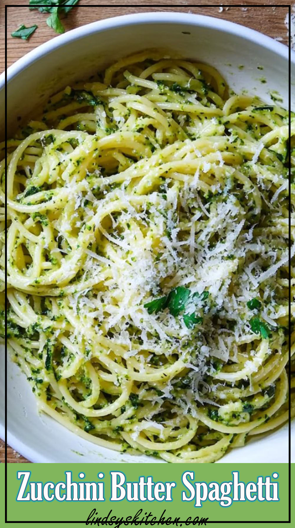 Zucchini Butter Spaghetti