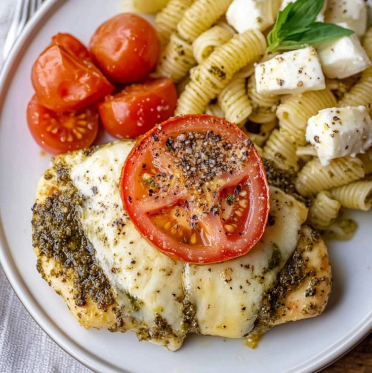 Baked Pesto Chicken
