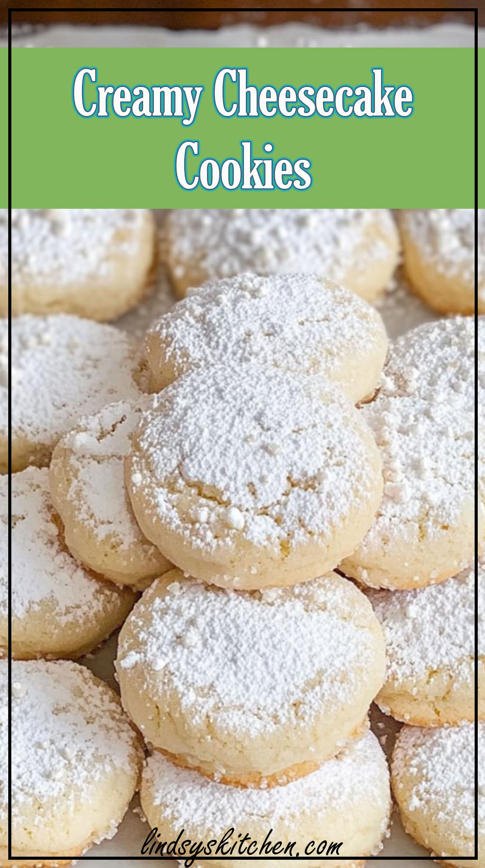 Creamy Cheesecake Cookies