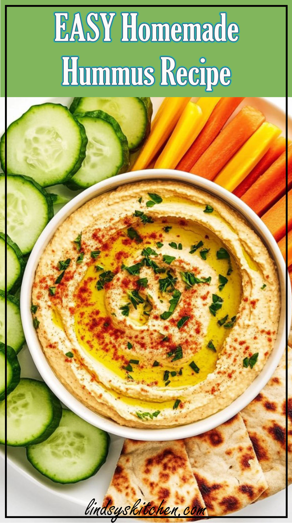 EASY Homemade Hummus Recipe