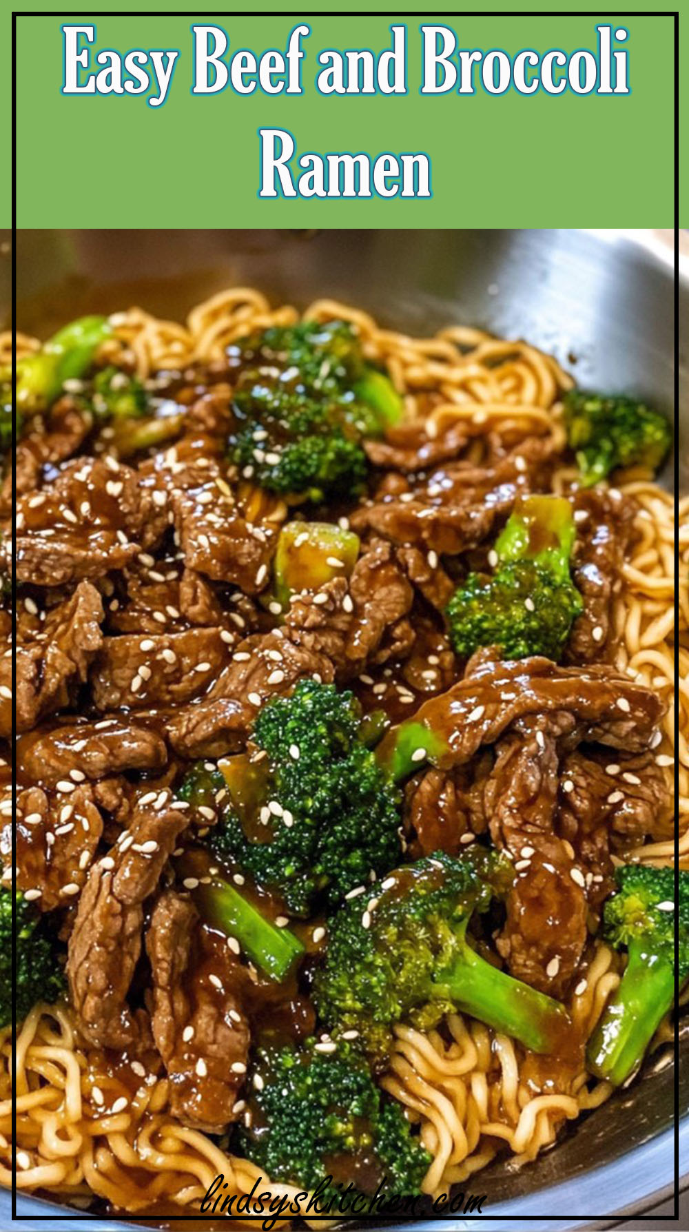 Easy Beef and Broccoli Ramen