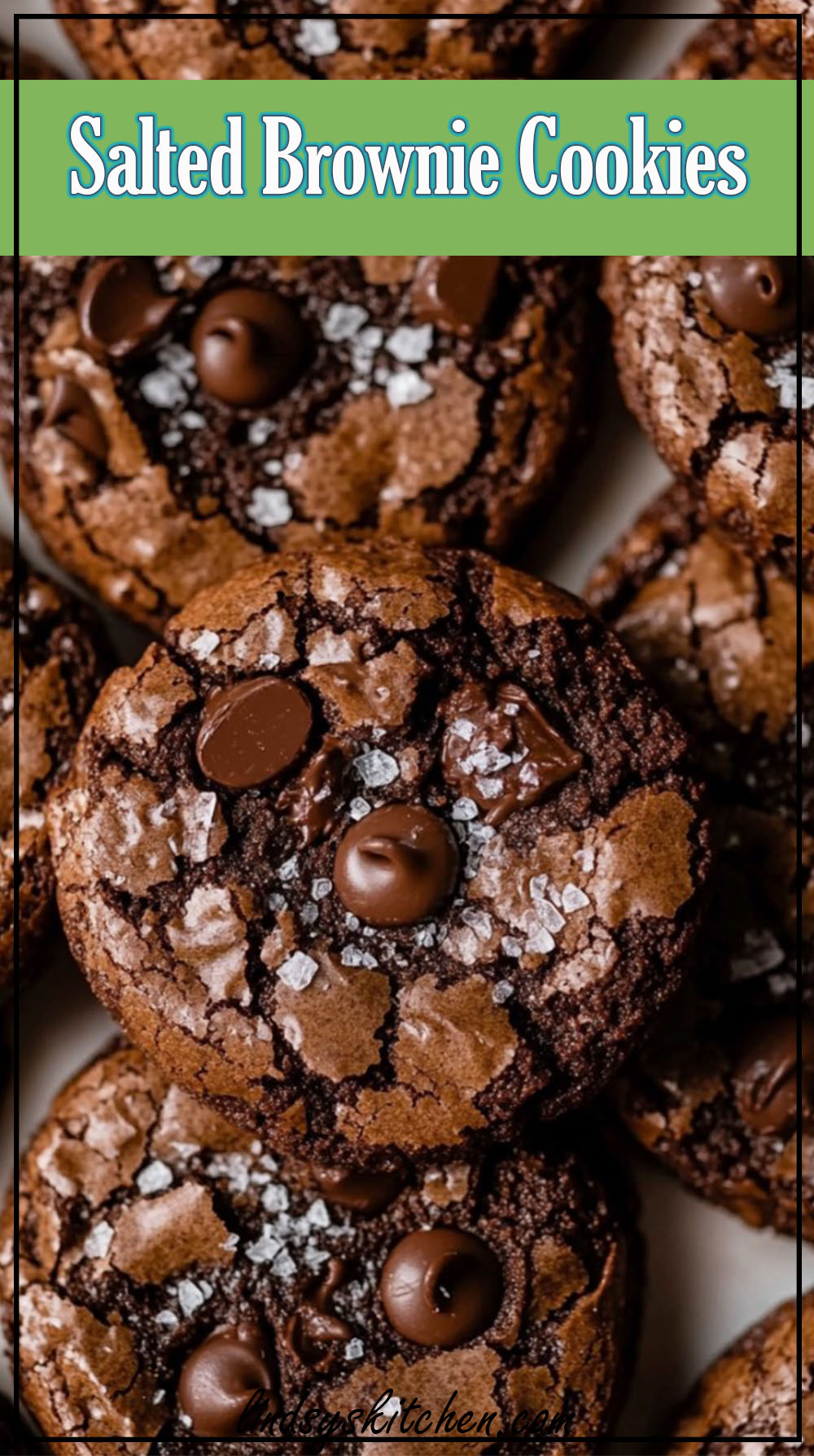 Salted Brownie Cookies