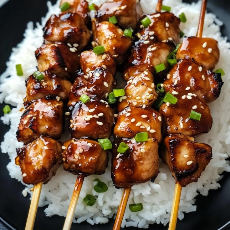 Teriyaki Chicken Skewers