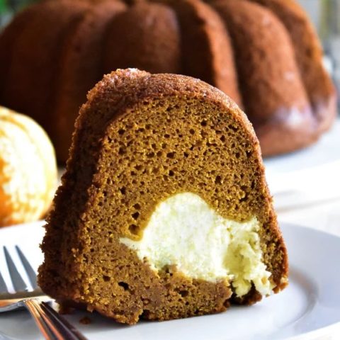 Perfect Pumpkin-Cream Cheese Bundt®Cake