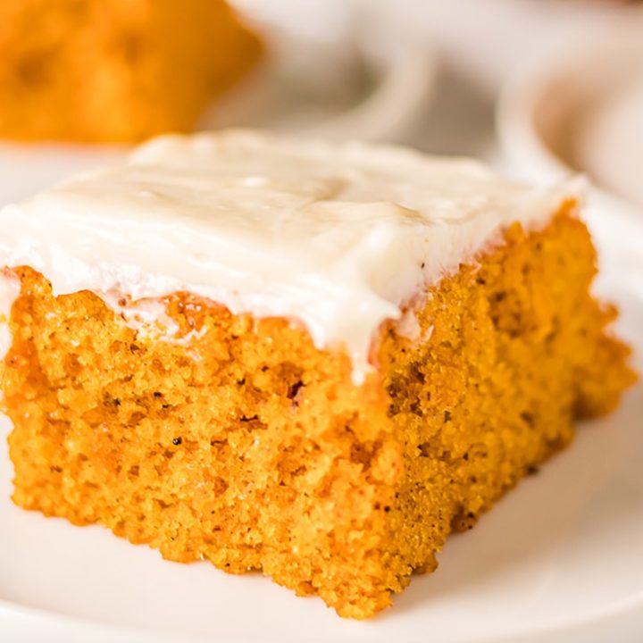 Easy Pumpkin Bars with Cream Cheese Frosting Recipe