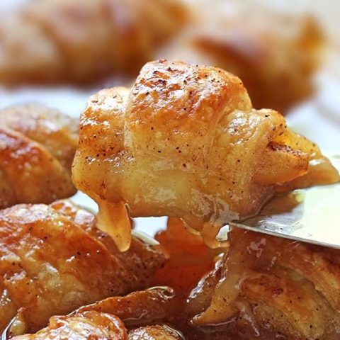 Easy Crescent Roll Apple Dumplings